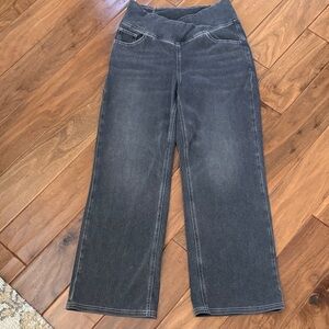 HALARA Flex™ High Waisted Crossover Straight Leg Denim